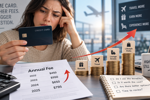 Why your card’s annual fee keeps climbing